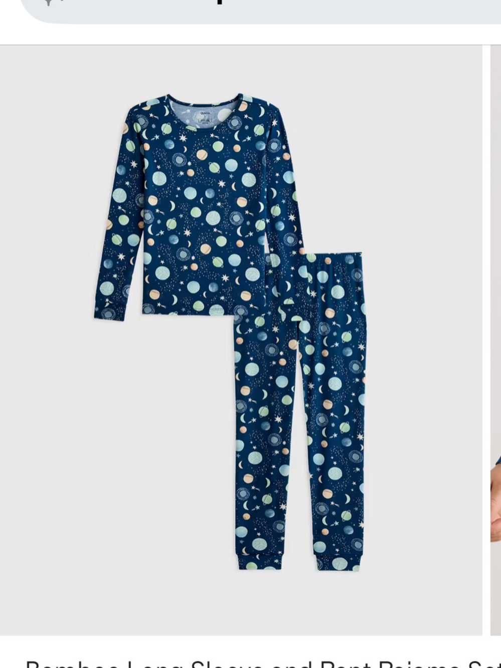 Quince 3 pack bamboo kids pajamas 4T Preowned - Picture 2 of 13